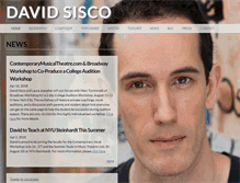 Tablet Screenshot of davidsisco.com